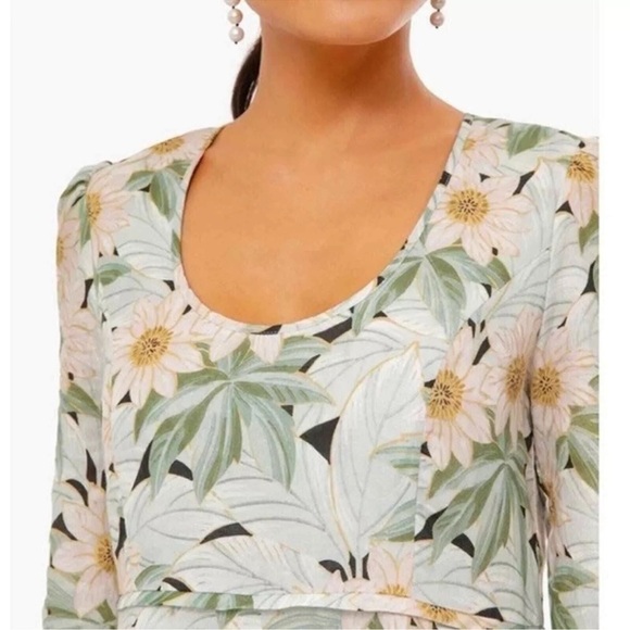 TUCKERNUCK Madison des Fleurs Linen Maxi Length Cottagecore Boho Lagenlook Dress - Picture 3 of 14